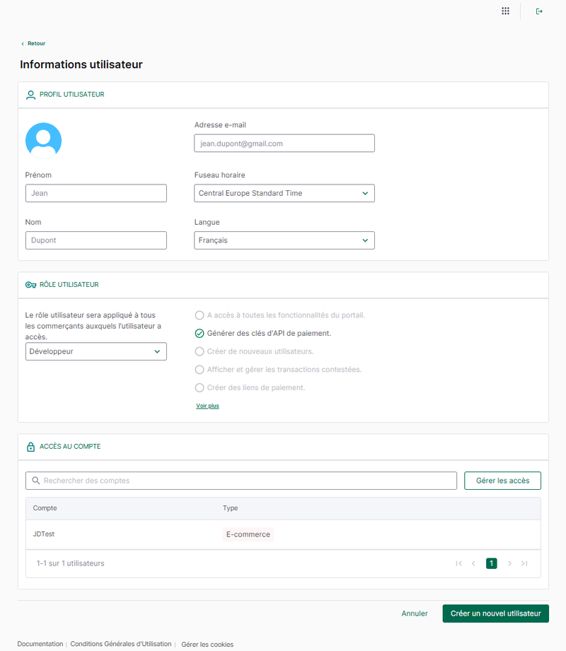 Etape 2 - Ajout Développeur - Full - guide de démarrage
