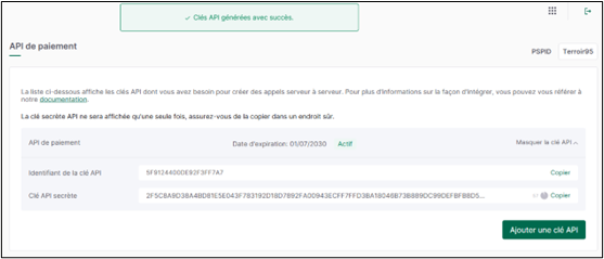 Guide de démarrage Merchant Portal