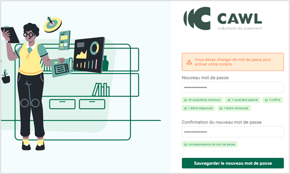 Guide de démarrage Merchant Portal
